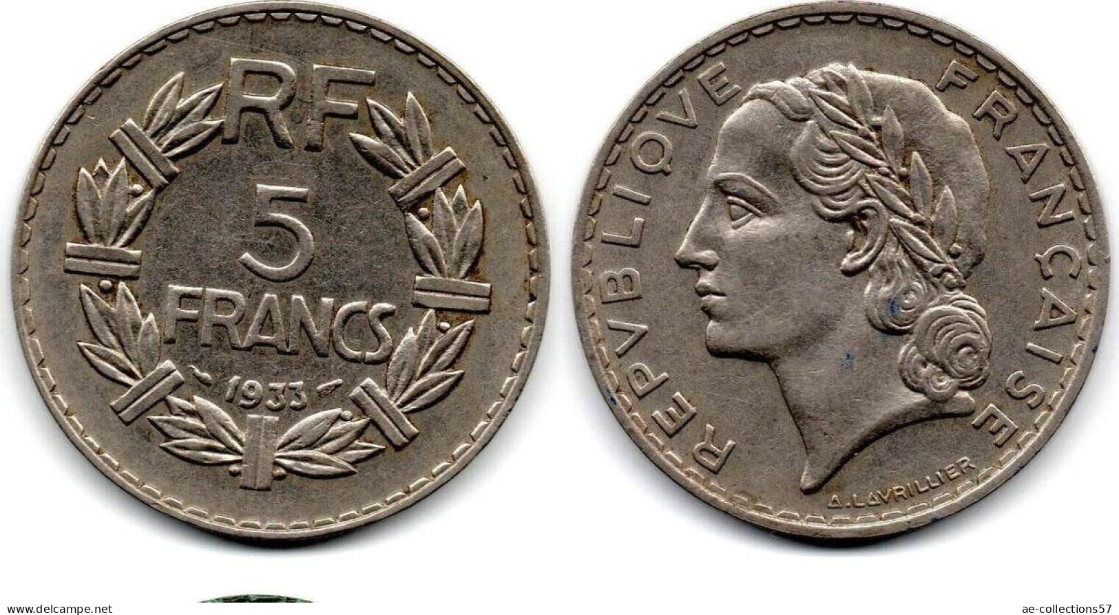 MA 31743 / France - Frankreich 5 Francs 1933 TTB+ - 5 Francs
