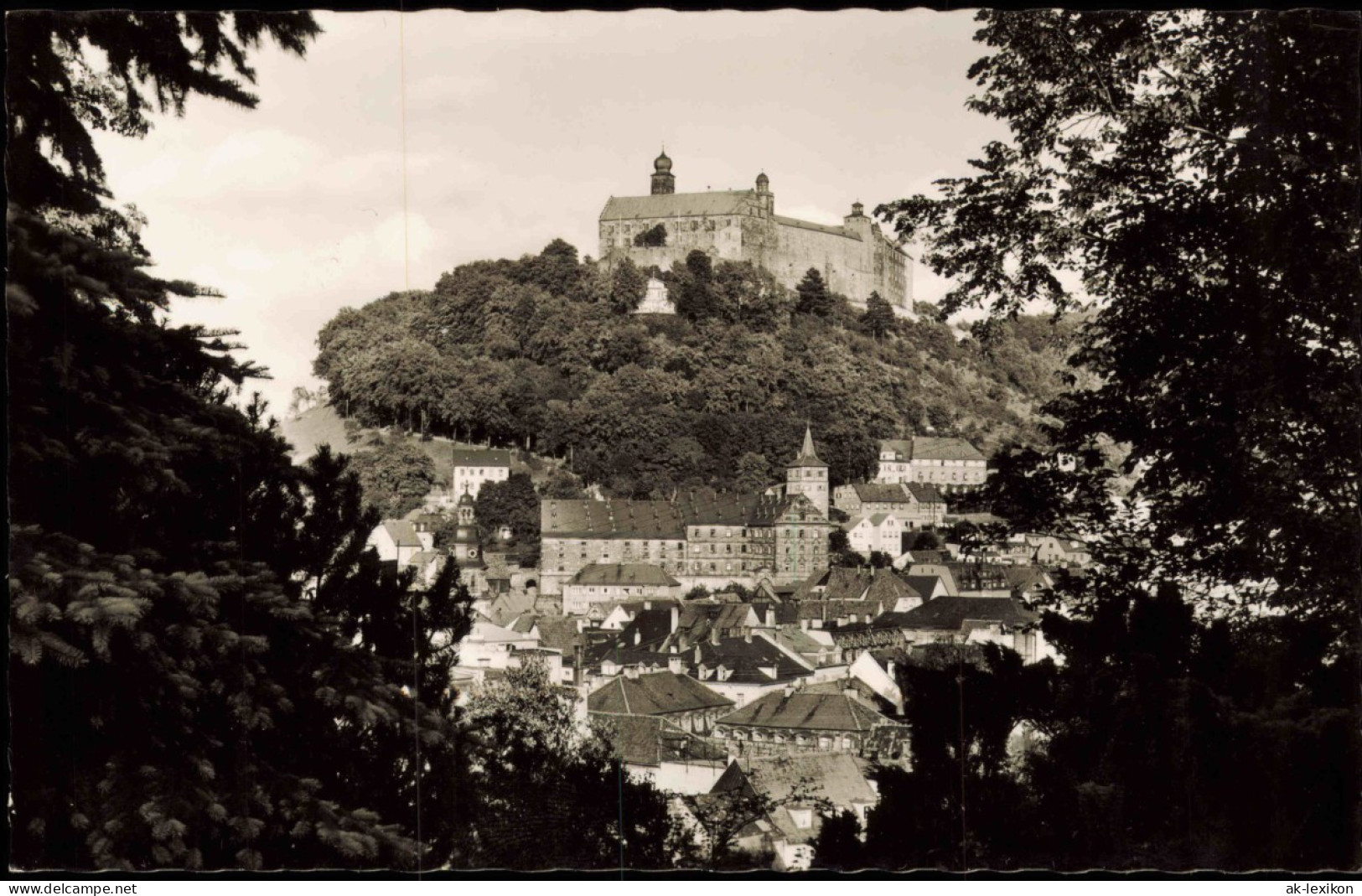 Ansichtskarte Kulmbach Stadt Mit Plassenburg 1961 - Kulmbach