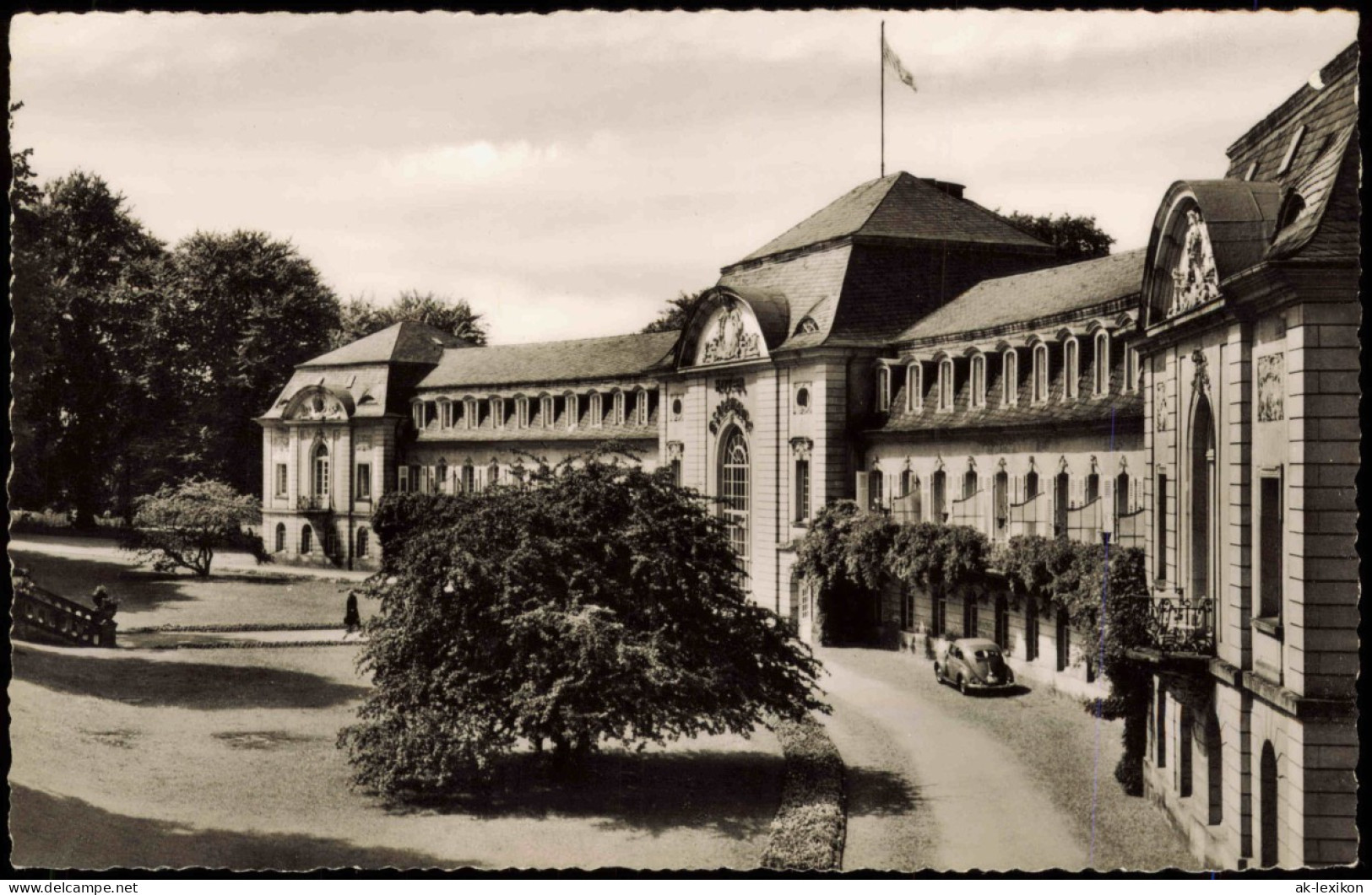 Ansichtskarte Bad Nenndorf Großes Schwefelbadehaus Und Hotel Esplanade 1961 - Bad Nenndorf