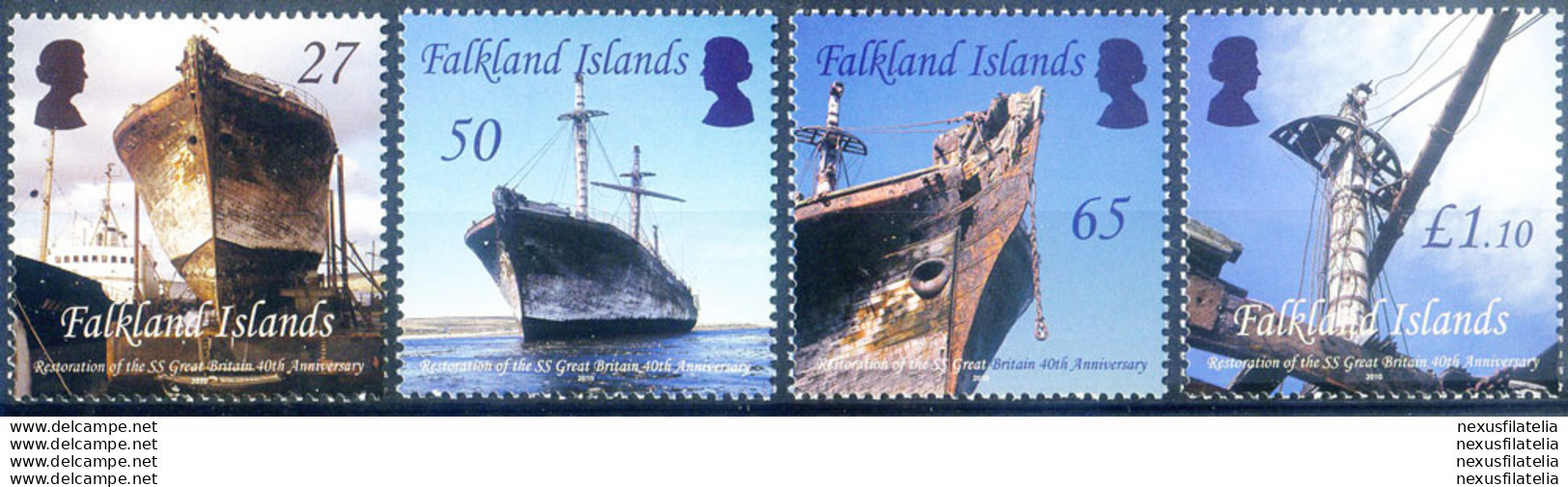 Recupero Della "S.S. Great Britain" 2010. - Falklandeilanden