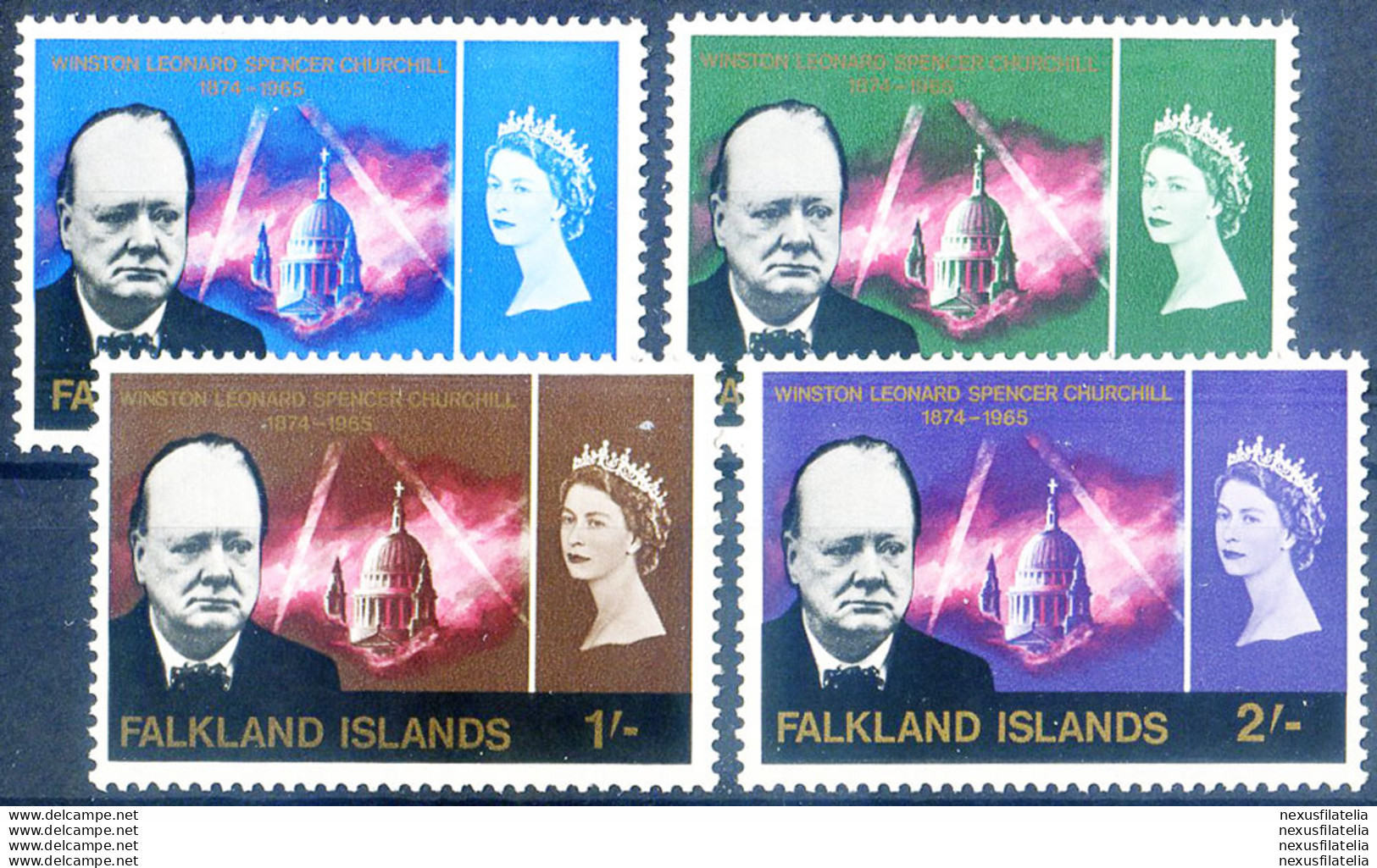 Winston Churchill 1966. - Falklandeilanden