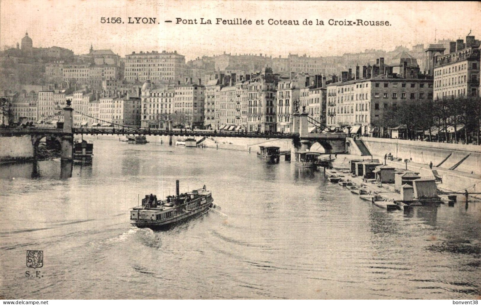 K2403 - LYON - D69 - Pont La Feuillée Et Coteau De La Croix Rousse - Lyon 5