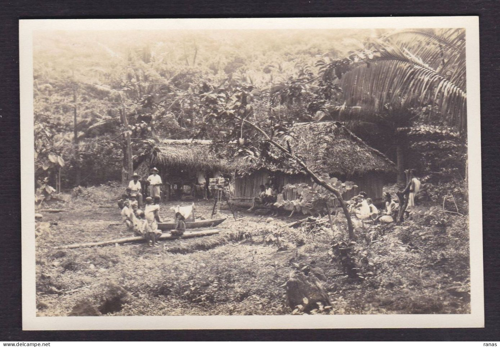 CPA Tahiti Océanie Océania Polynésie Carte Photo René Moreau RPPC Non Circulé Paul Isaac Nordmann - Tahiti