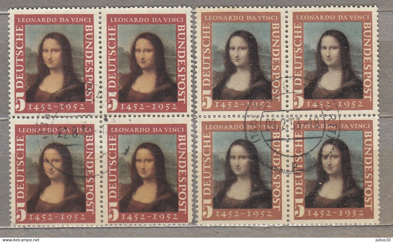 DEUTSCHLAND GERMANY 1952 Used(o) Mi 148 I,II #33888 - Gebraucht