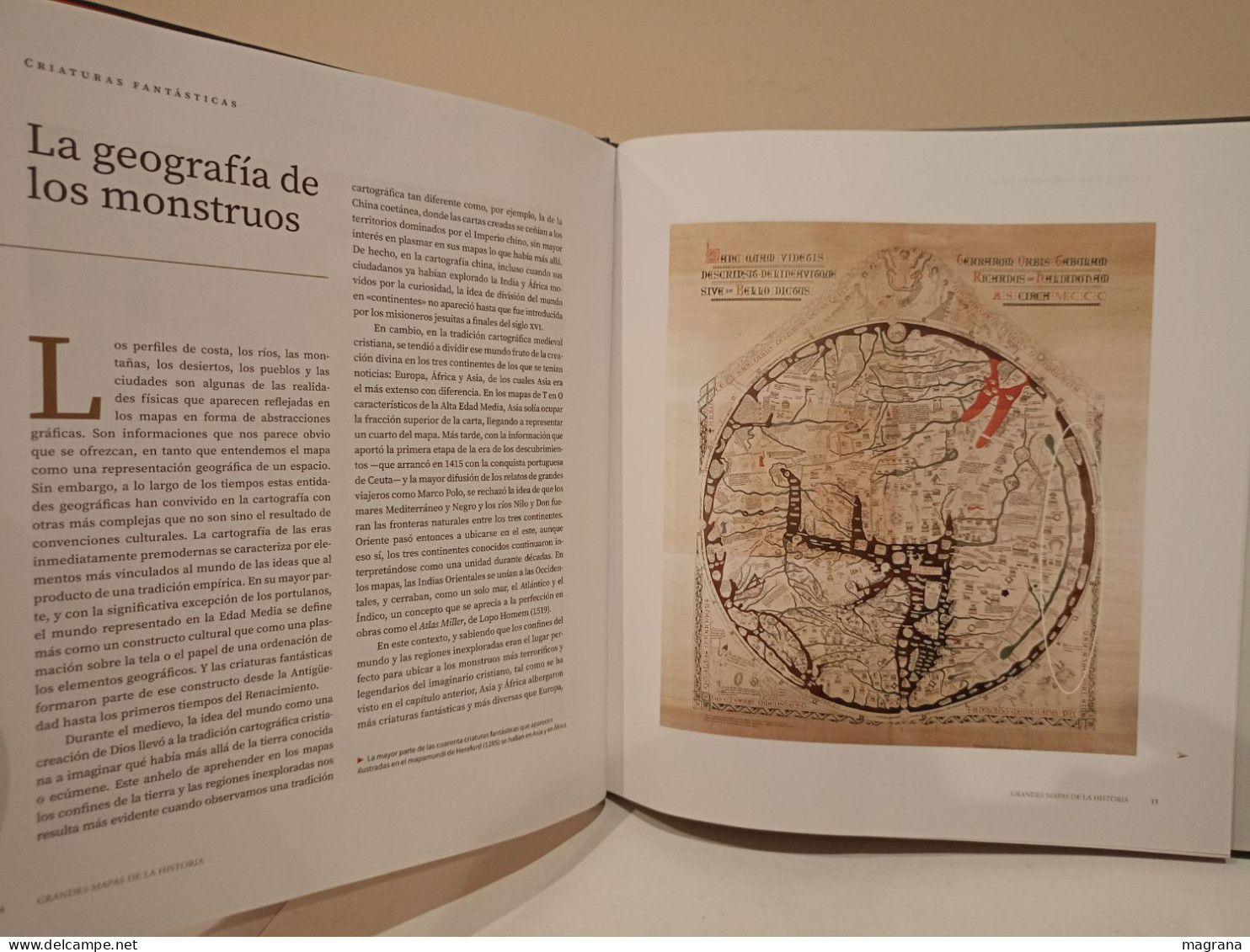Criaturas Fantásticas. Carta Marina, De Olaus Magnus. Grandes Mapas De La Historia. 2019. 63 Pp. - Kultur