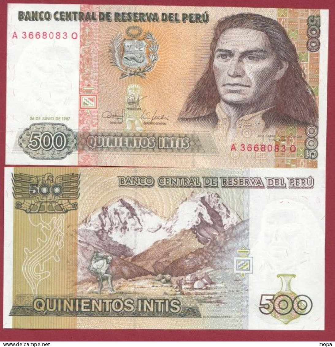 Pérou --50  Intis  --- 1987---UNC --(307) - Perú