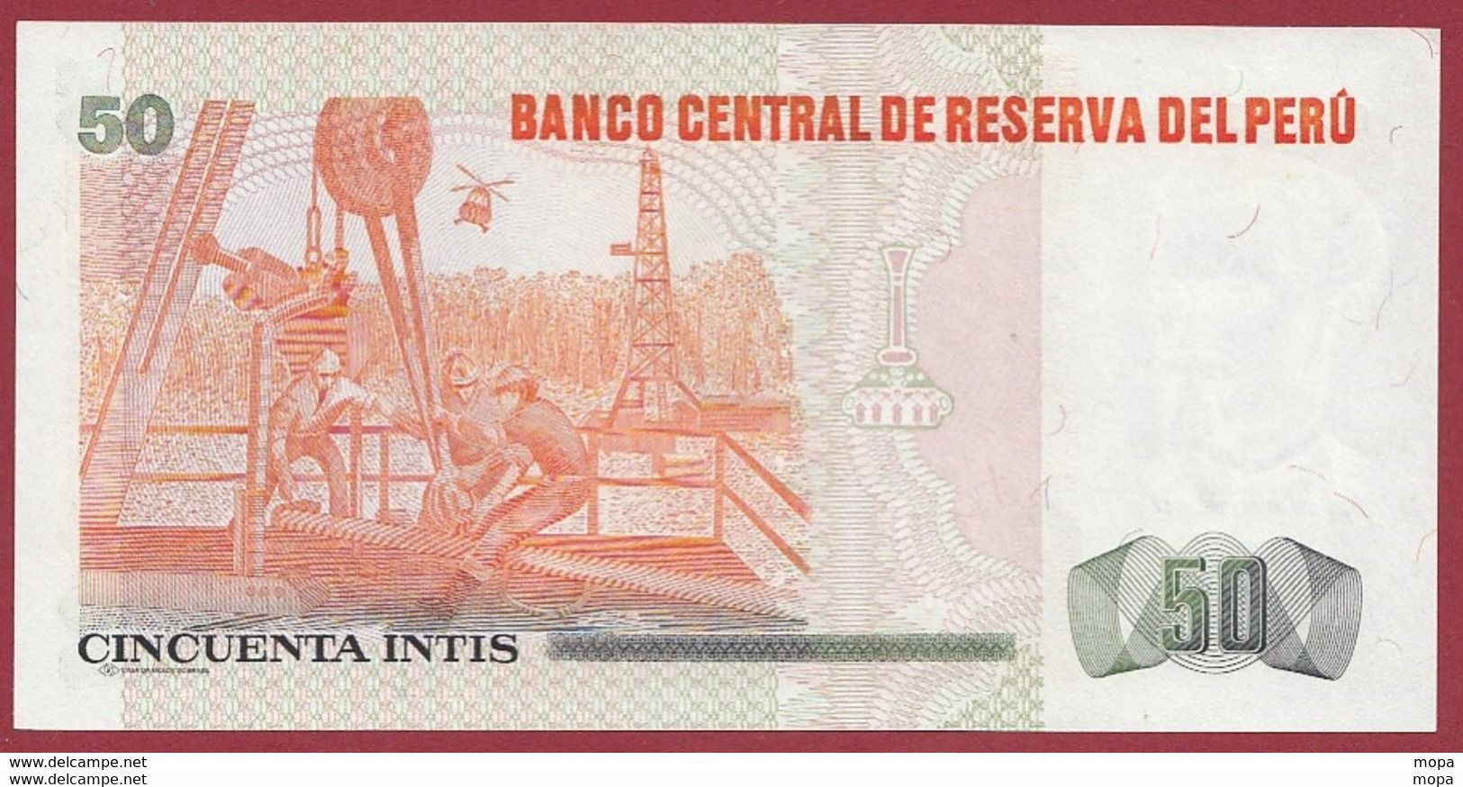 Pérou 50 Intis Du 26/06/1987---UNC---(312) - Peru