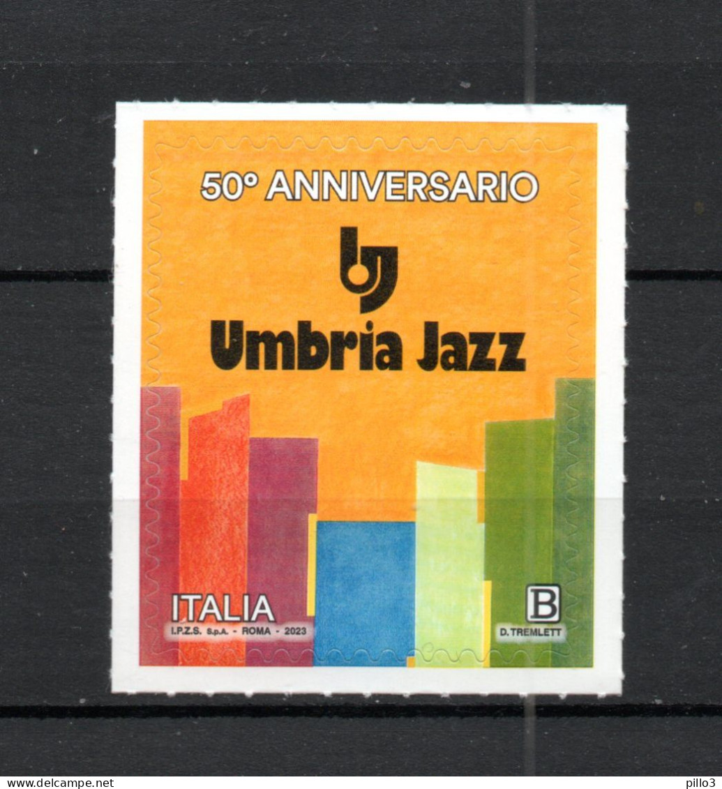 ITALIA :  UMBRIA JAZZ  - 50° Festival Estivo - 1 Val.  MNH**  Del  7.7.2023 - 2021-...: Mint/hinged