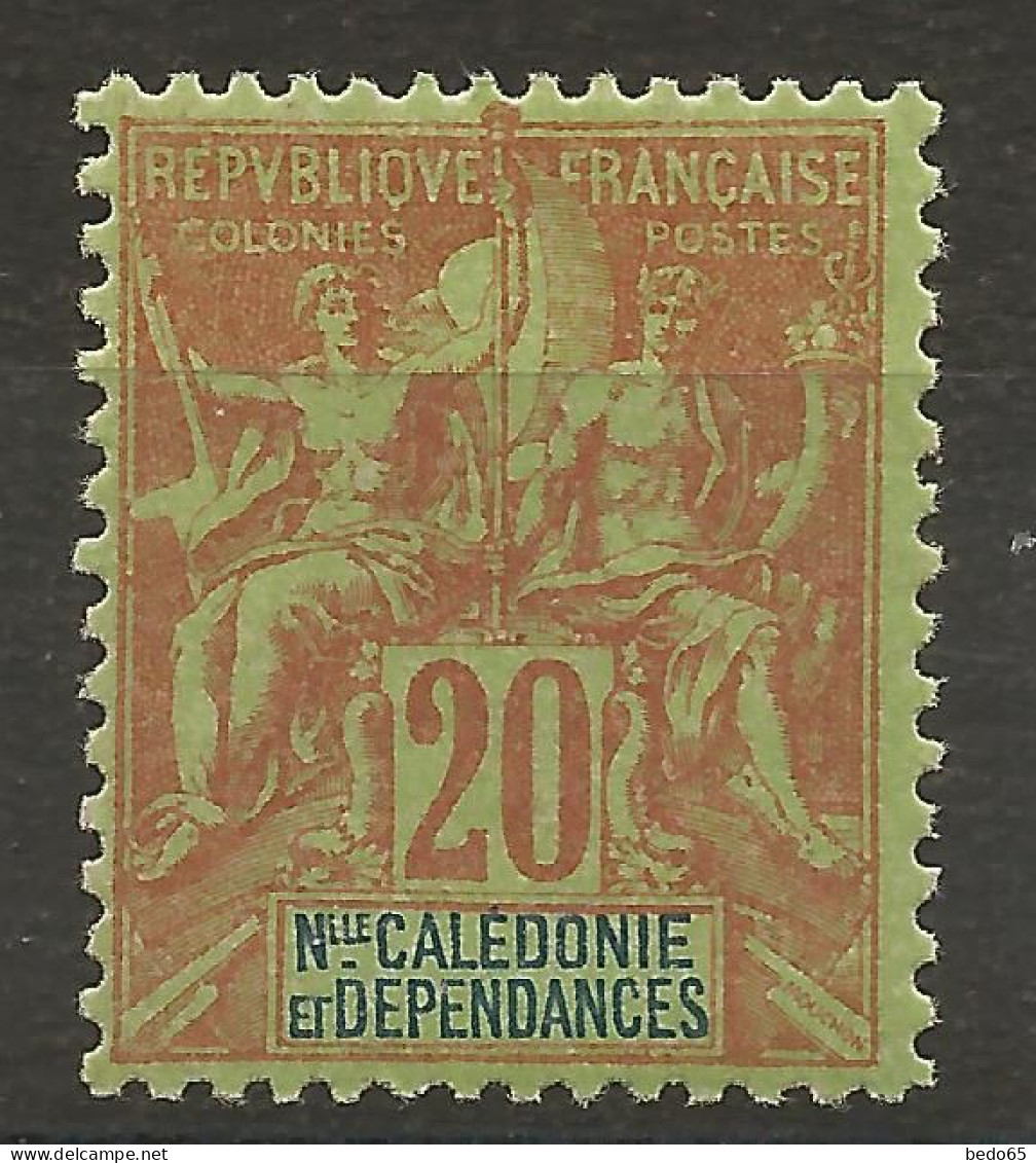 NOUVELLE-CALEDONIE N° 47 NEUF** LUXE SANS CHARNIERE / Hingeless / MNH - Unused Stamps