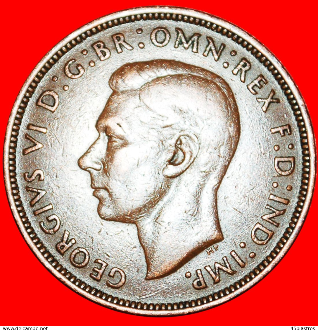 * MISTRESS OF SEAS: GREAT BRITAIN  PENNY 1944! GEORGE VI (1937-1952) · LOW START ·  NO RESERVE! - D. 1 Penny