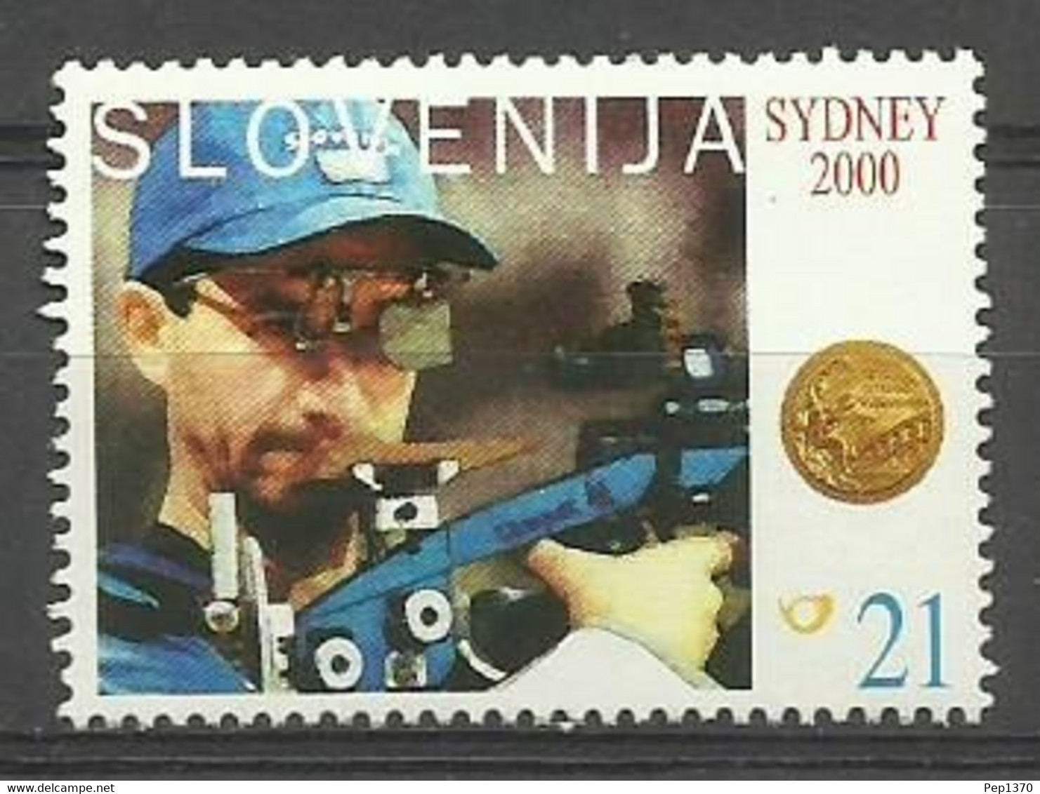 ESLOVENIA 2000 - JUEGOS OLIMPICOS DE SYDNEY - TIRO - YVERT Nº 301 - Slovenia