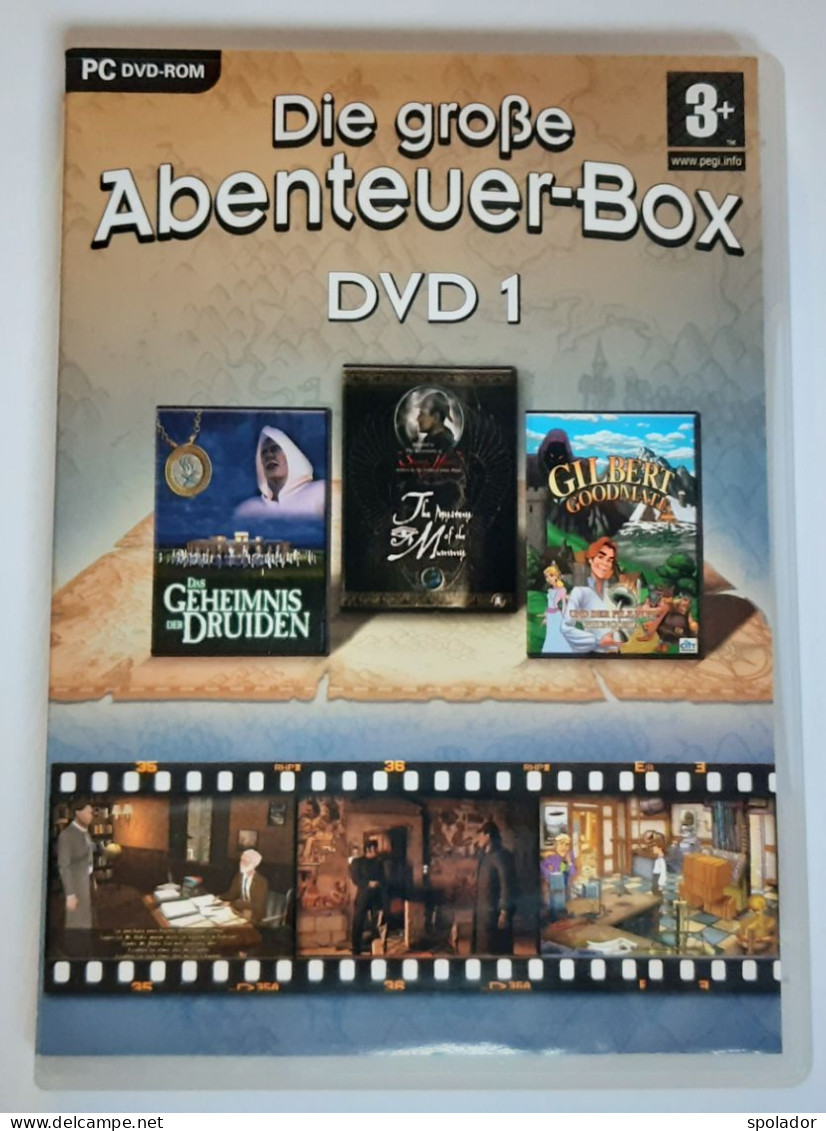 Die Große Abenteuer-Box DVD 1-2005-PC-DVD-ROM - PC-games