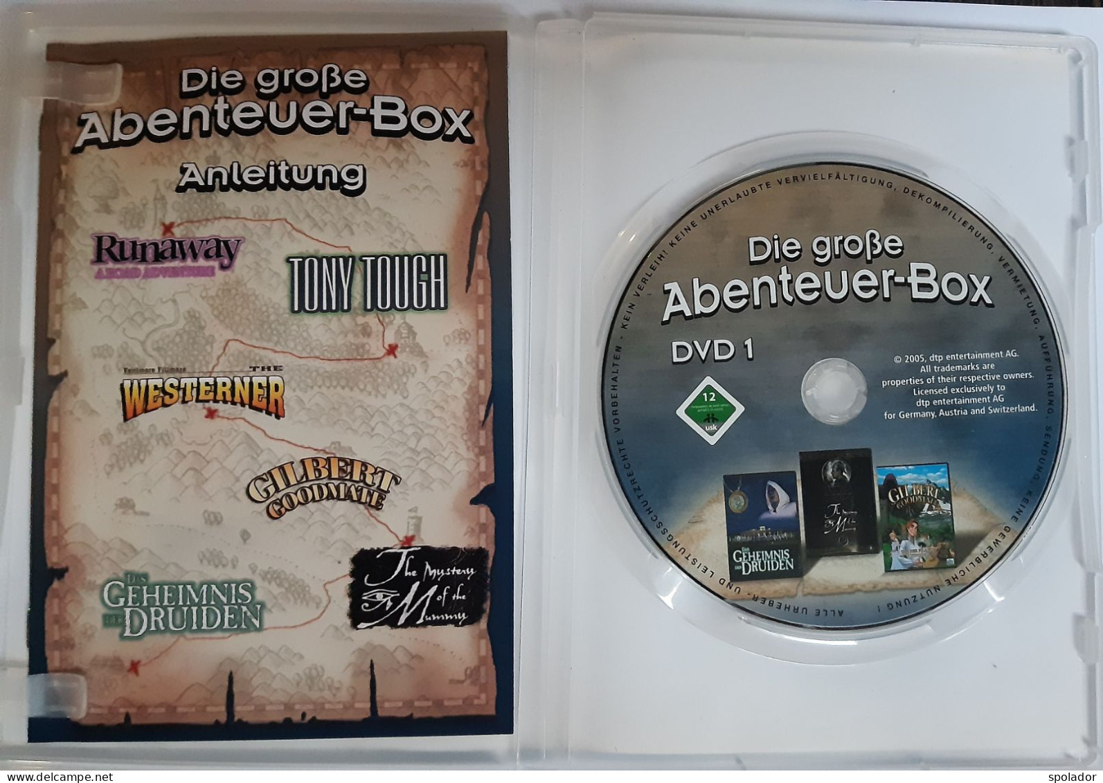 Die Große Abenteuer-Box DVD 1-2005-PC-DVD-ROM - Giochi PC