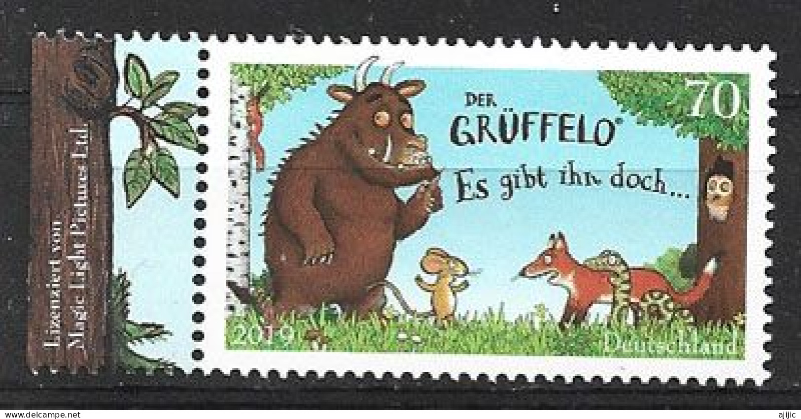 The Gruffalo (British Children's Picture Book) Mint Stamp **. Year 2019 - Ongebruikt