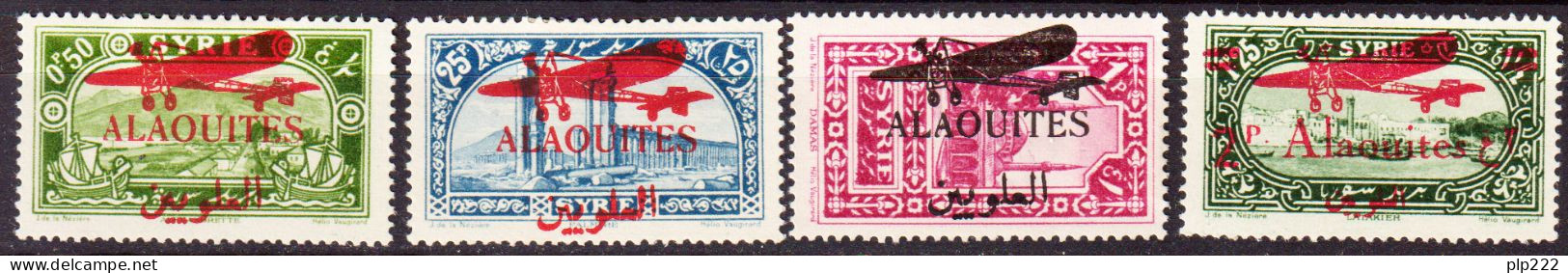 Alaouites 1929 Y.T.A14/17 */MH VF/F - Unused Stamps