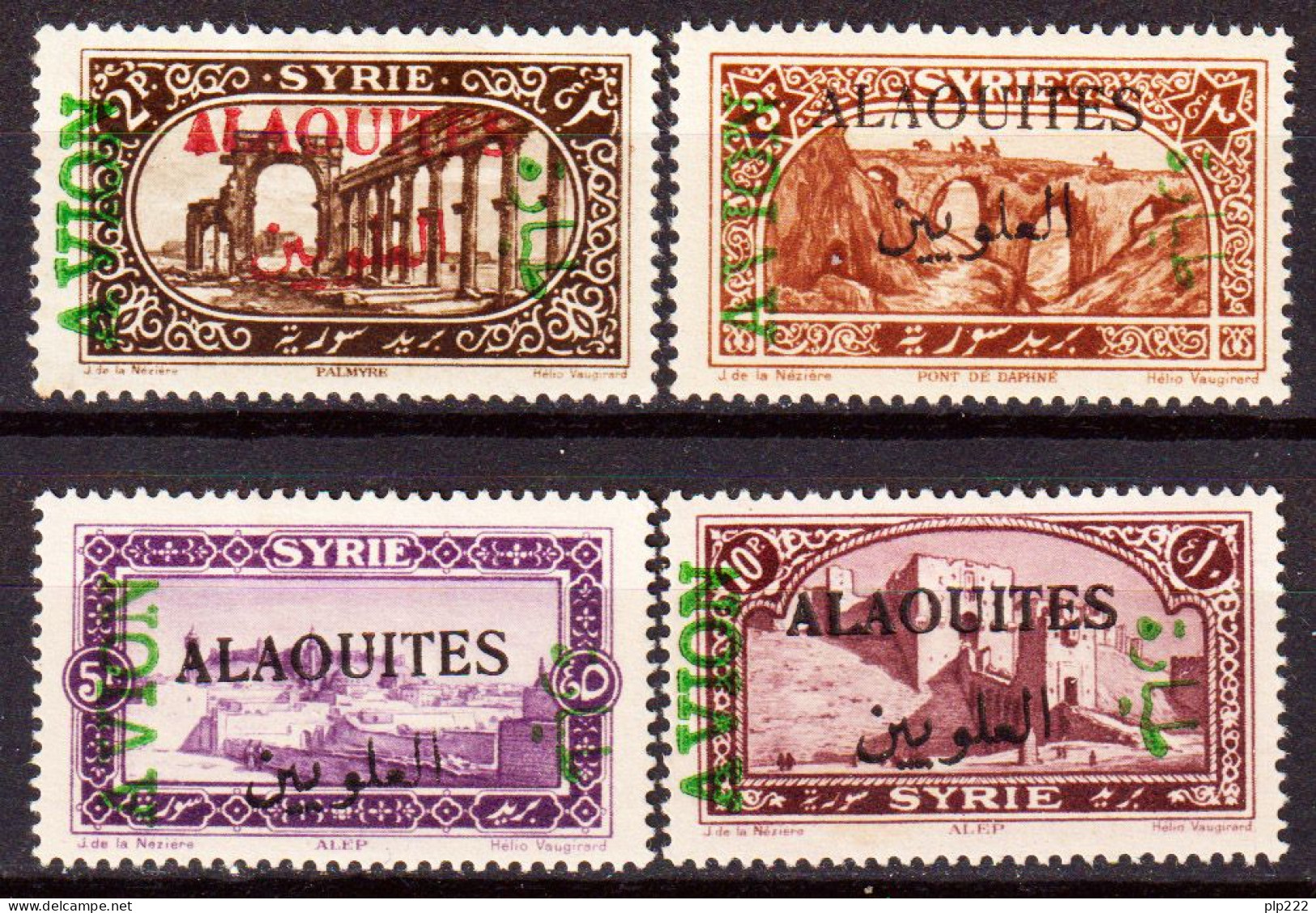 Alaouites 1925 Y.T.A5/8 */MH VF/F - Neufs