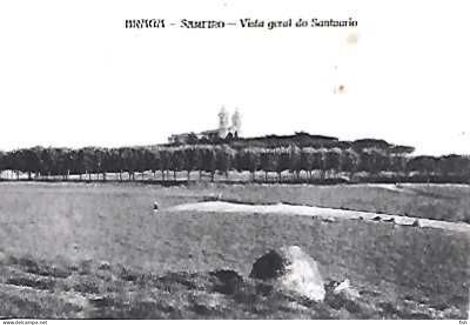 Portugal * & Postal, Braga, Sameiro, General View Of The Sanctuary (68688) - Lieux Saints