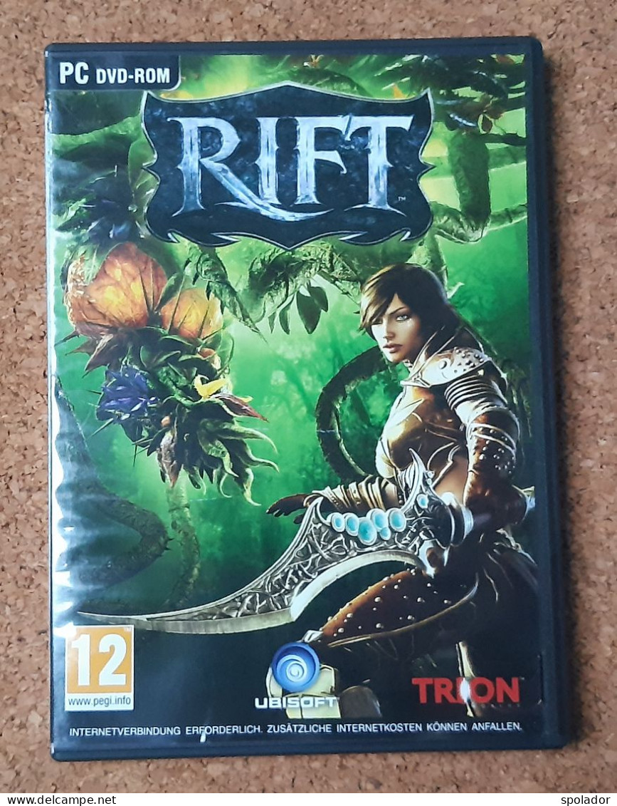 RIFT-2011-PC-DVD-ROM-Trion-Ubisoft-Game Disc - PC-games