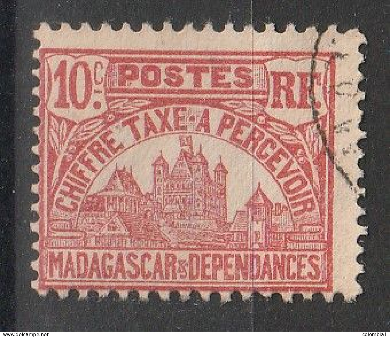 MADAGASCAR YT TAXE 11 Oblitéré - Timbres-taxe