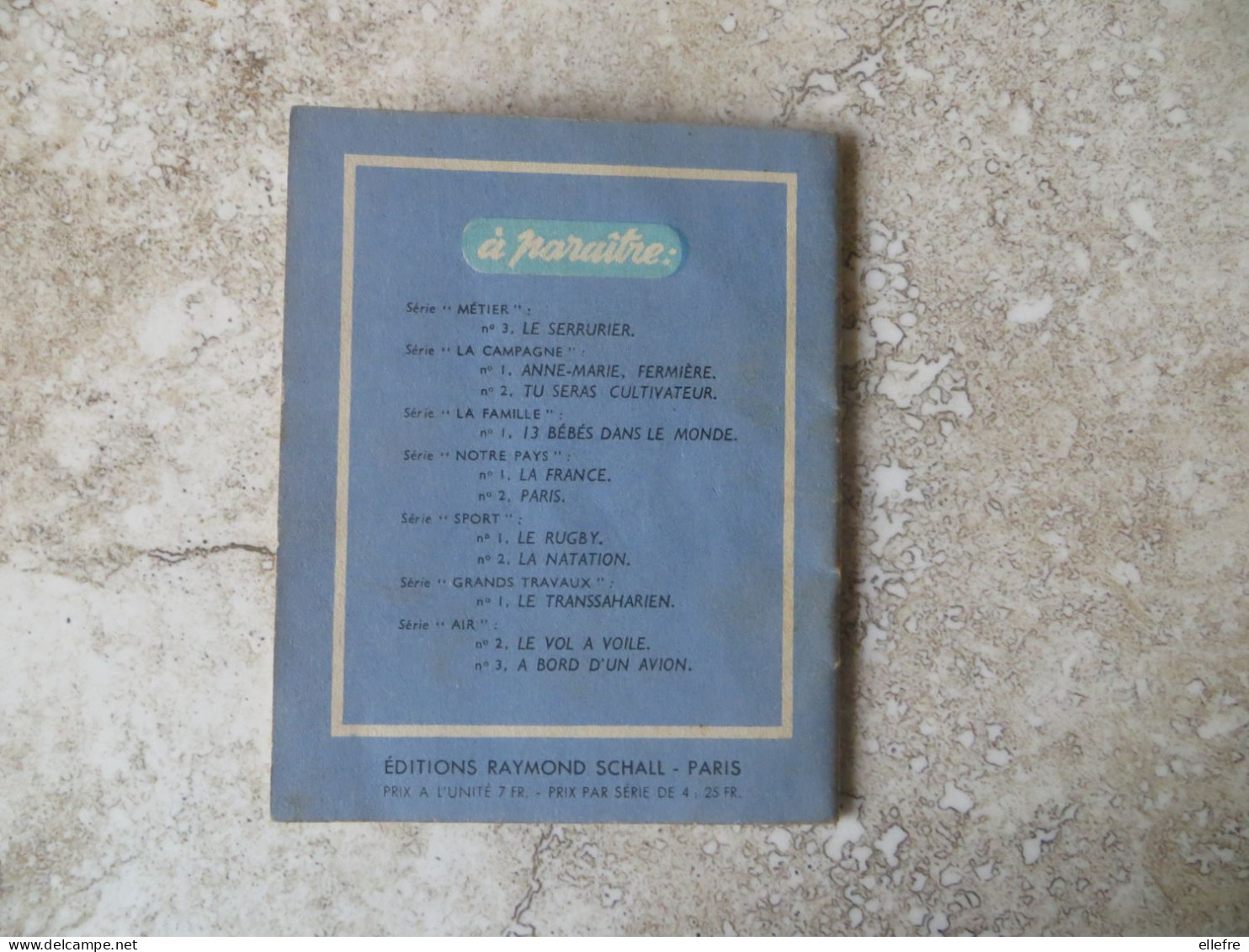 Petit Livre Collection Savoir Série Air N° 1 Naissance De L' AVIATION Ed Raymond Schall  Paris Tampon Aéro Club Annecy - Aerei
