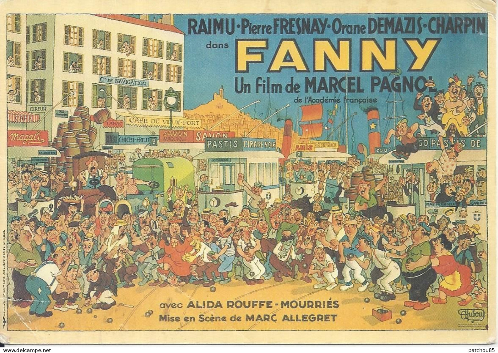 CPM   Affiches De Cinéma  Fanny De Pagnol Avec Raimu - Affiches Sur Carte