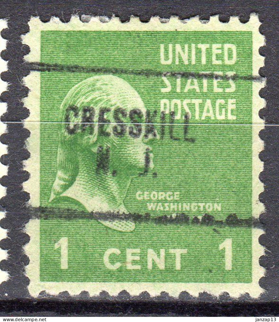 NJ-150; USA Precancel/Vorausentwertung/Preo; CRESSKILL (NJ), Type 704 - Préoblitérés