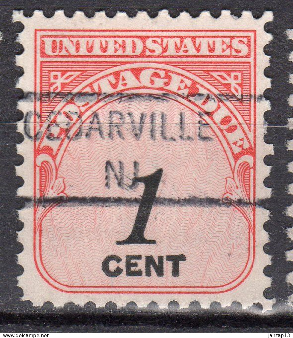 NJ-125; USA Precancel/Vorausentwertung/Preo; CEDARVILLE (NJ), Type 841 - Préoblitérés