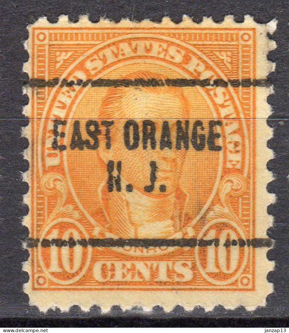 NJ-178; USA Precancel/Vorausentwertung/Preo; EAST ORANGE (NJ), Type 704 - Voorafgestempeld