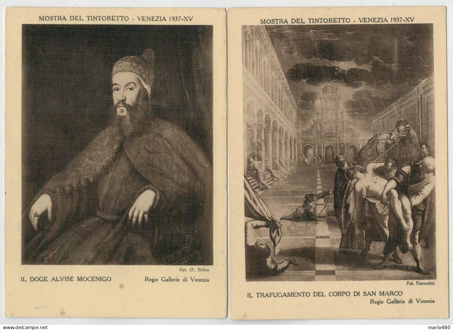 VENEZIA 1935 MOSTRA DI  TIZIANO -1937  MOSTRA DEL TINTORETTO -1939 MOSTRA DEL VERONESE