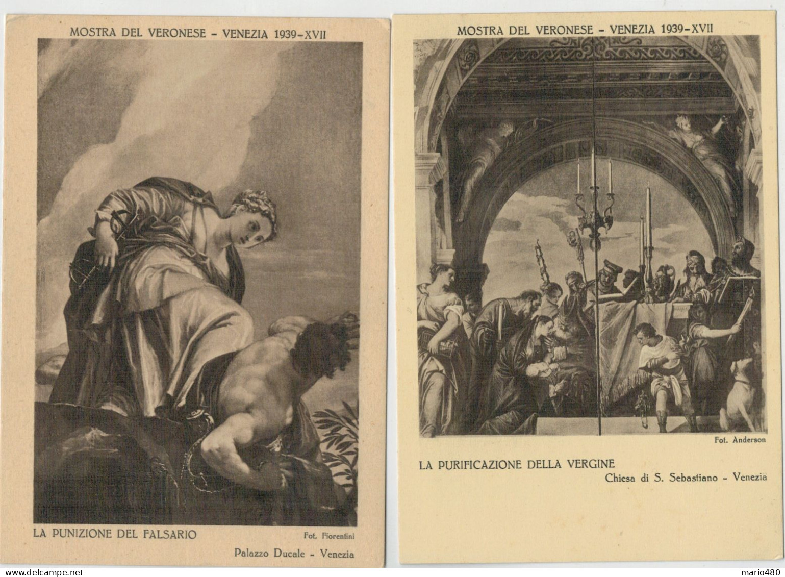 VENEZIA 1935 MOSTRA DI  TIZIANO -1937  MOSTRA DEL TINTORETTO -1939 MOSTRA DEL VERONESE