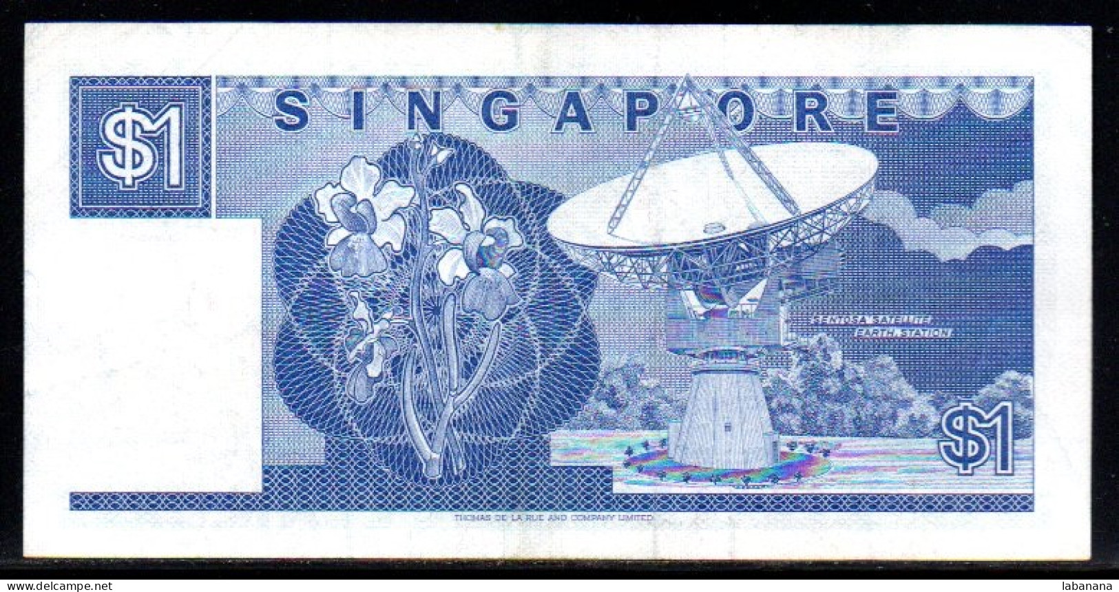 659-Singapour 1$ 1987 B59 - Singapore