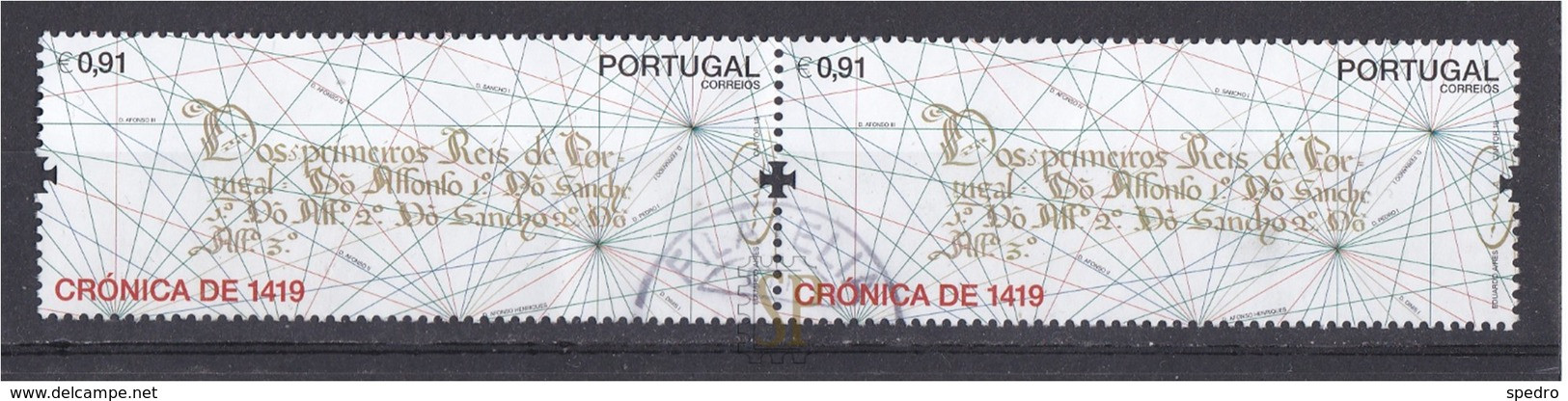 Portugal 2019 600 Anos Crónica De Portugal 1419 600 Years 1419 CHRONICLE Peninsula Ibérica Iberian Peninsula - Oblitérés