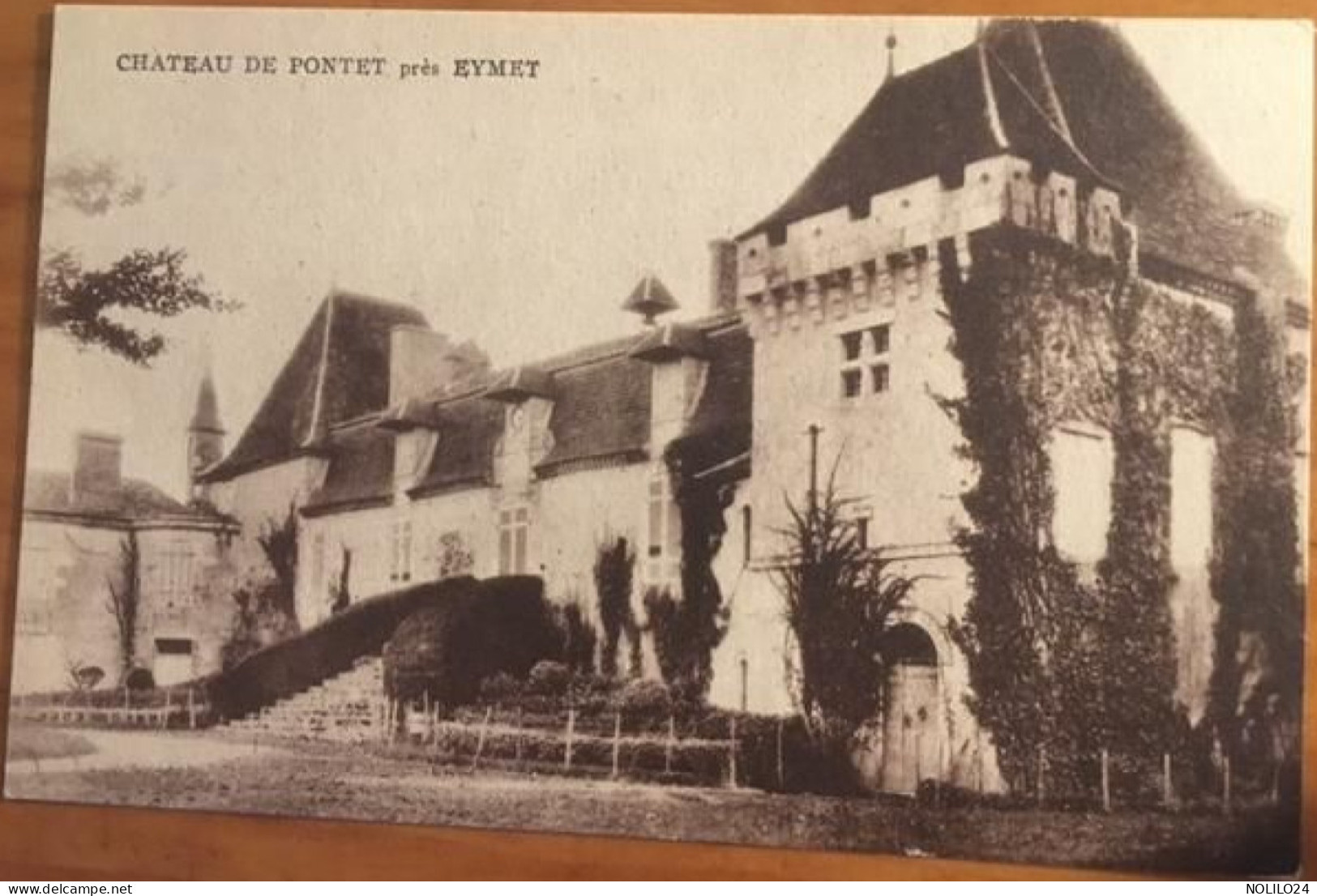 Cpa, 24  Près EYMET Château De Pontet, éd Guionie, Non écrite - Eymet