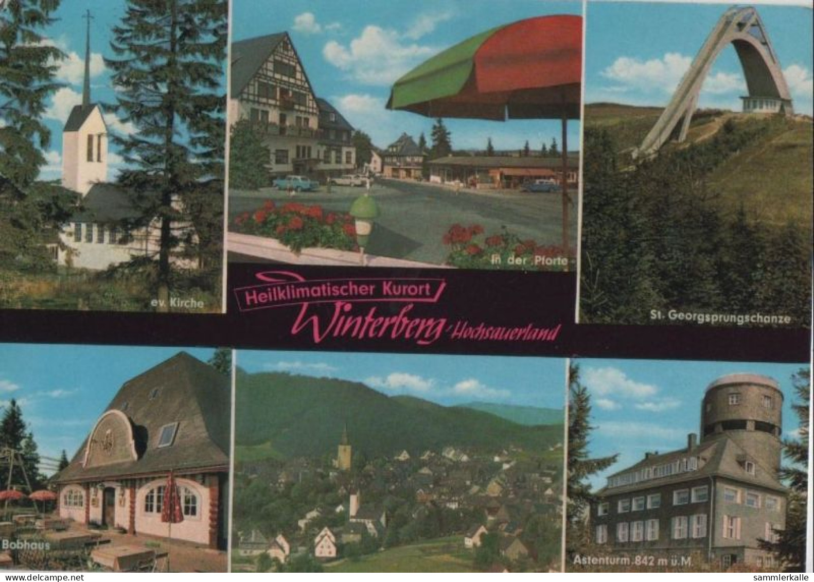 99232 - Winterberg - U.a. Astenturm - Ca. 1975 - Winterberg