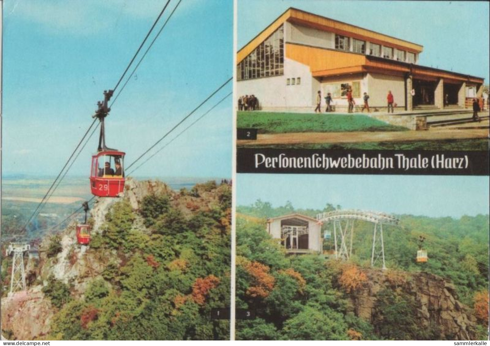 37391 - Thale - Personenschwebebahn - 1989 - Thale