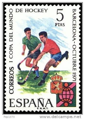 ESPAÑA 1971 - 1ª COPA MUNDIAL DE HOCKEY SOBRE HIERBA - EDIFIL Nº 2058 - YVERT 1711 - Hockey (Veld)