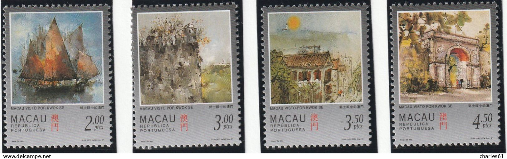 MACAO - N°848/51 ** (1997) - Unused Stamps