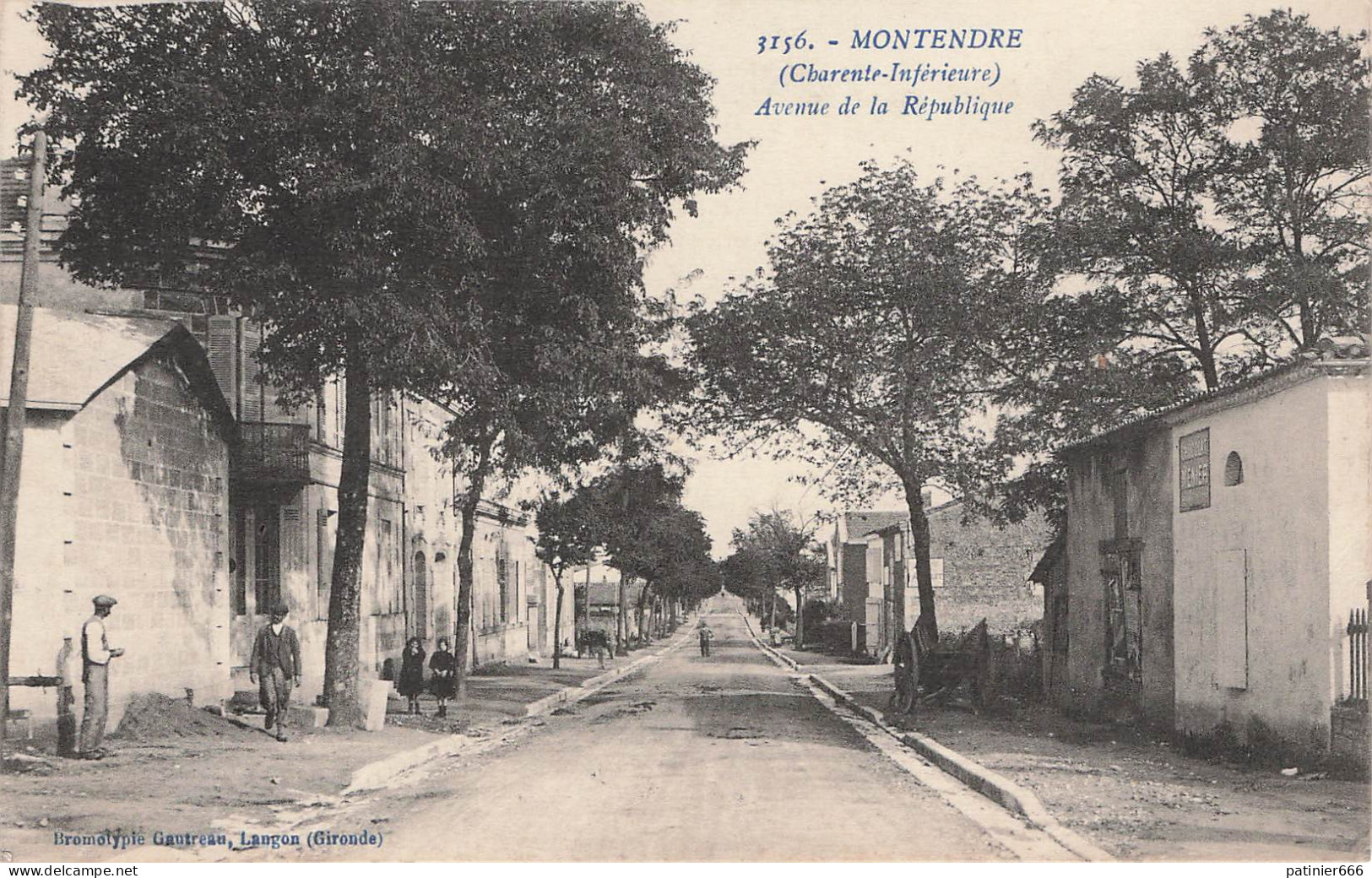 Montendre Avenue De La Republique - Montendre