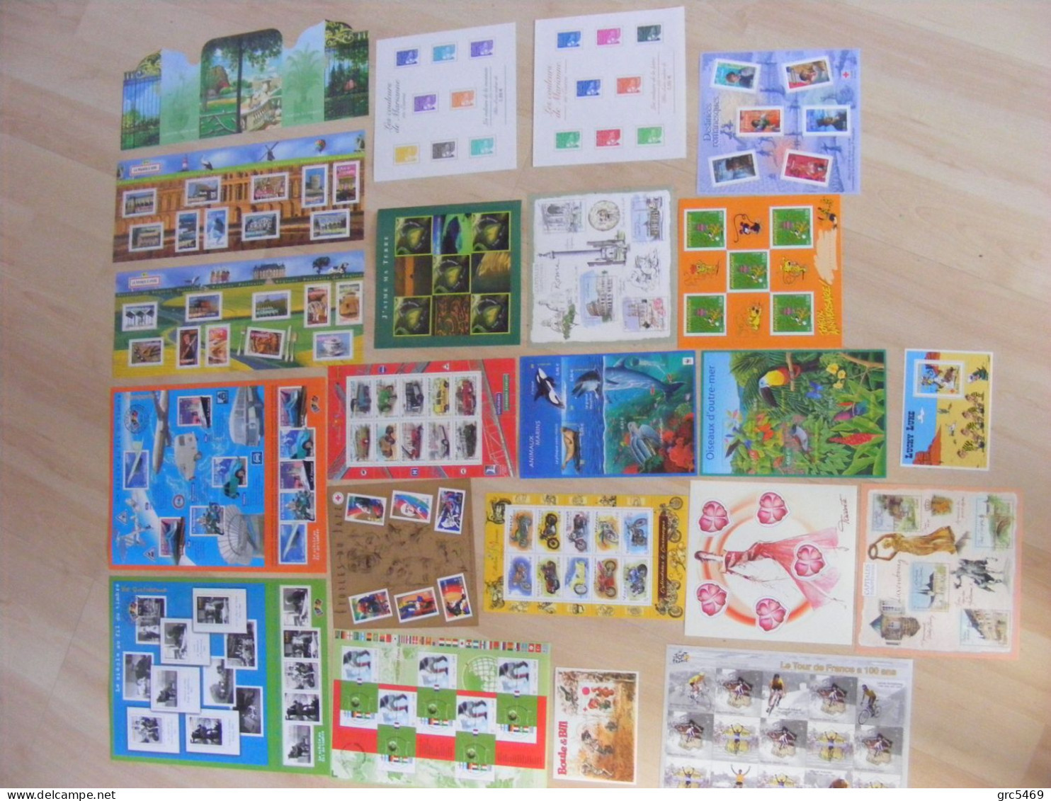 Lot 22 Blocs Feuillets Timbres France NEUFS Années 2002/2003 Faciale = 68E - Collections (sans Albums)