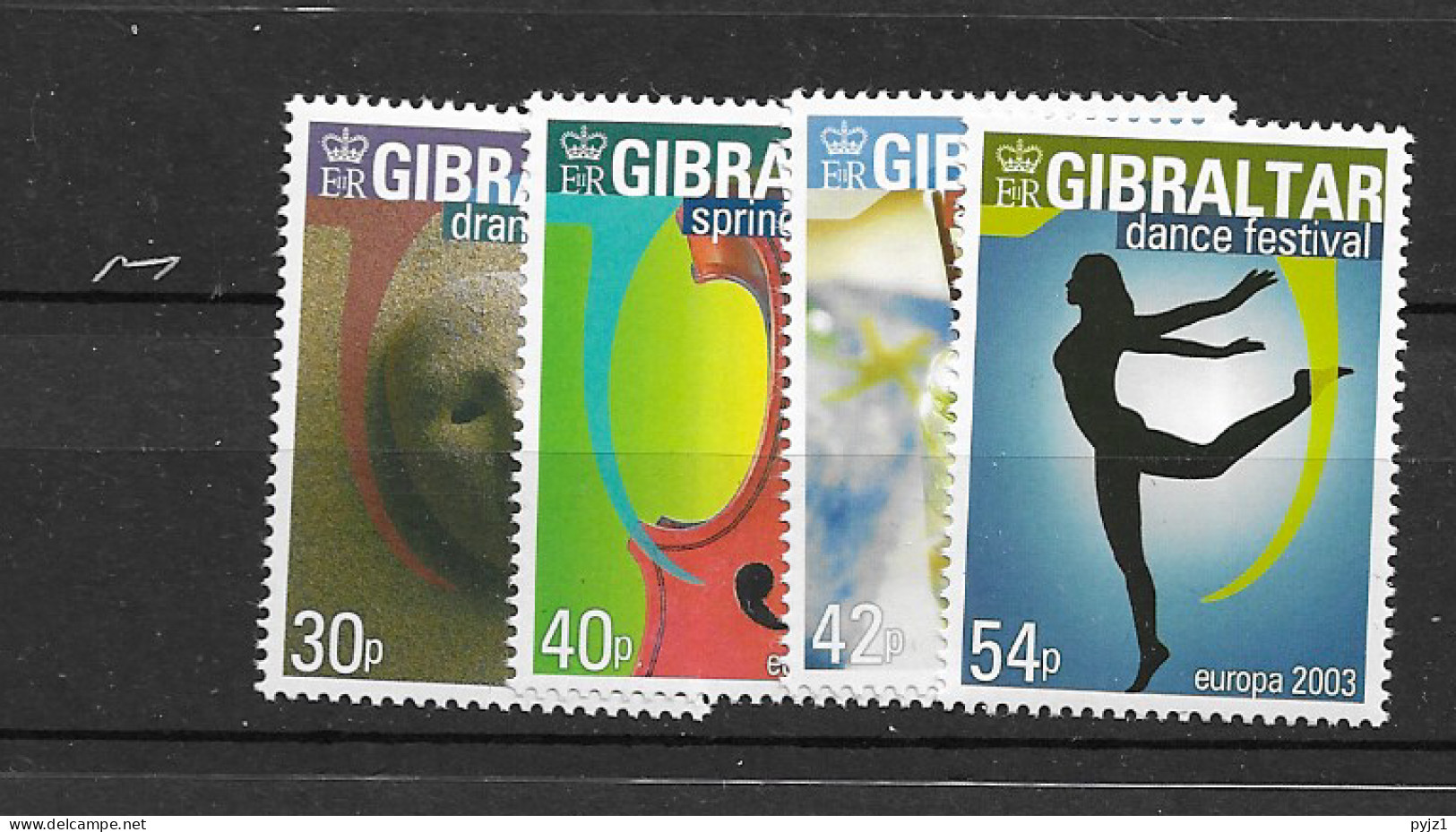 2003 MNH Gibraltar Mi 1032-35 - Gibraltar