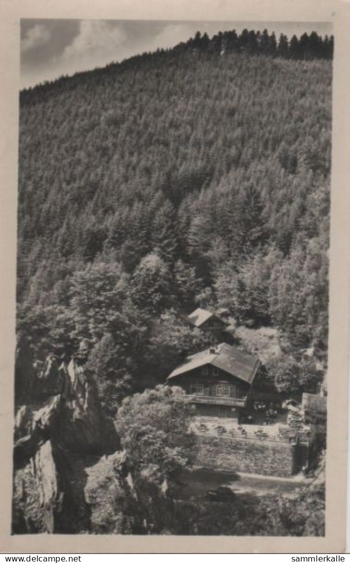 62187 - Schwarzburg - Gasthaus Schweizerhaus - 1957 - Saalfeld