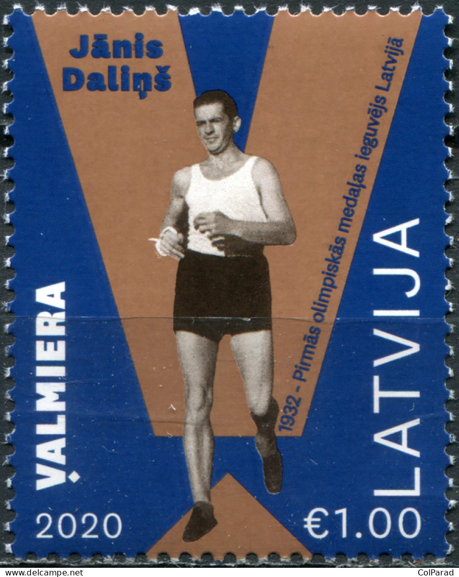 LATVIA - 2020 - STAMP MNH ** - Janis Dalins (1904-1978), Olympic Medalist - Letland