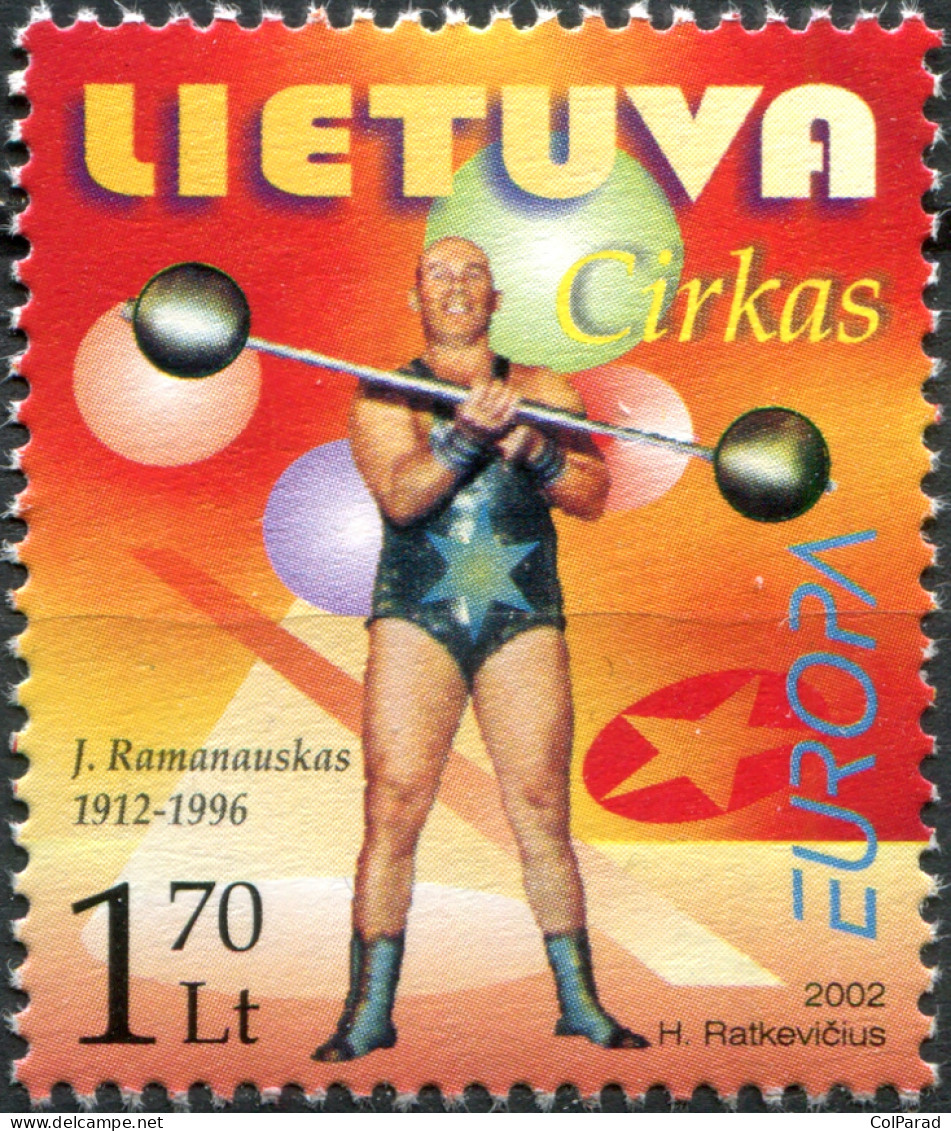 LITHUANIA - 2002 - STAMP MNH ** - The Circus - Lithuania