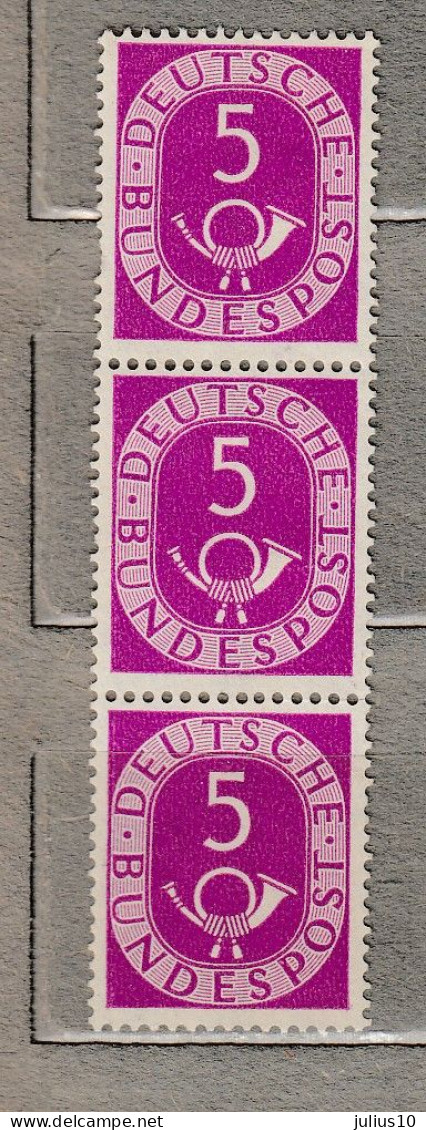 DEUTSCHLAND GERMANY 1951 Mint No Glue Mi 125 #33897 - Gebraucht