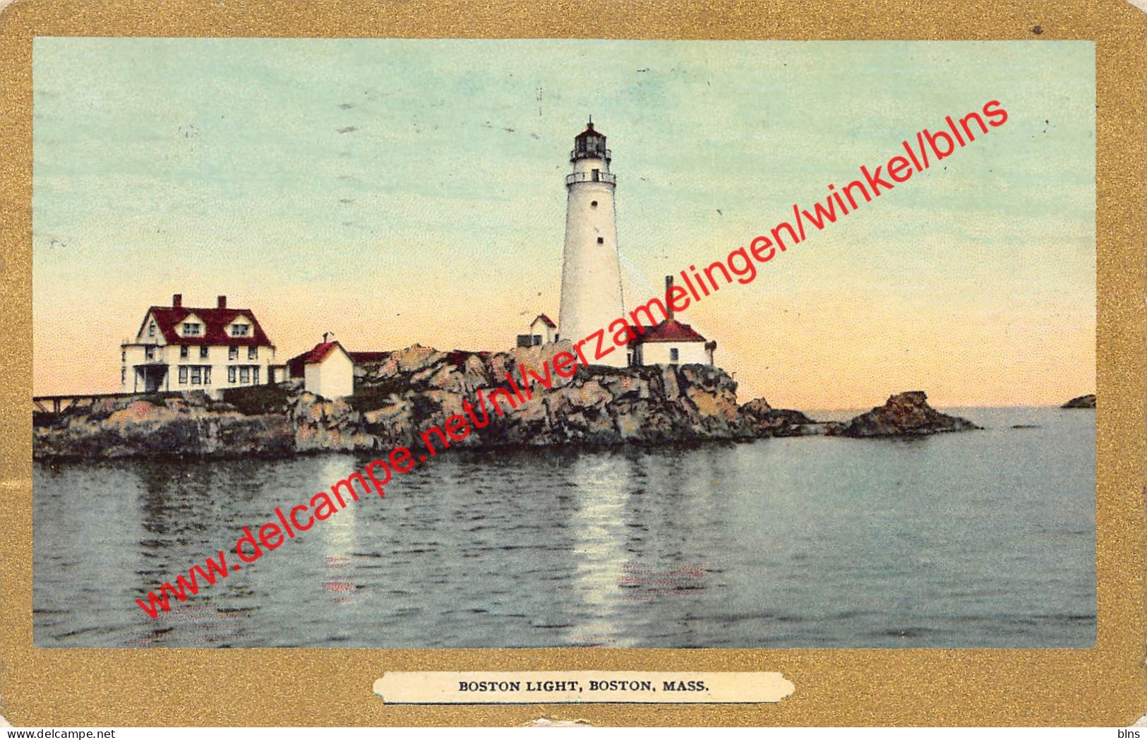 Boston Light - Boston Massachusetts - United States - Boston