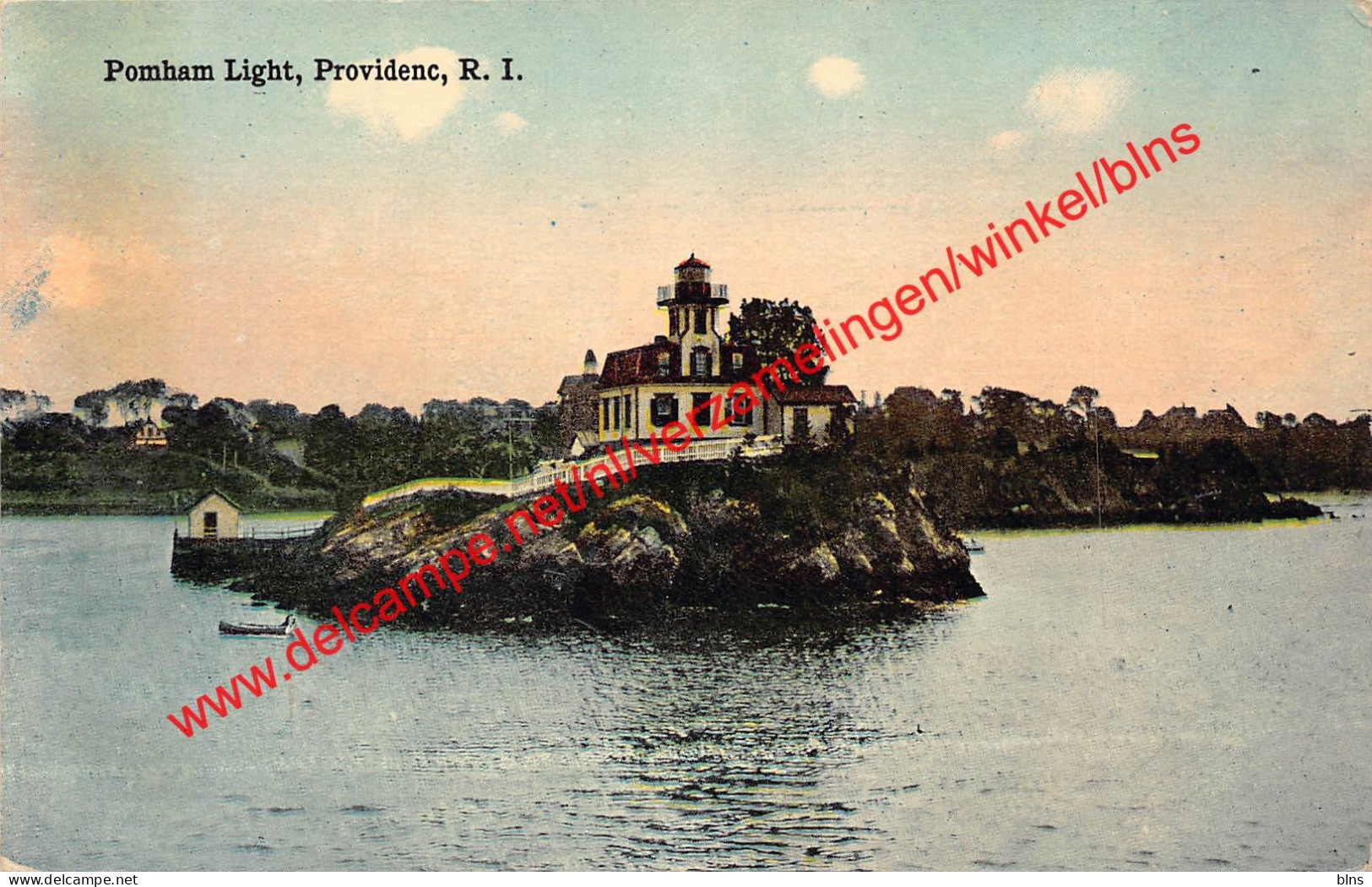 Pomham Light - Providence Rhode Island - United States - Providence