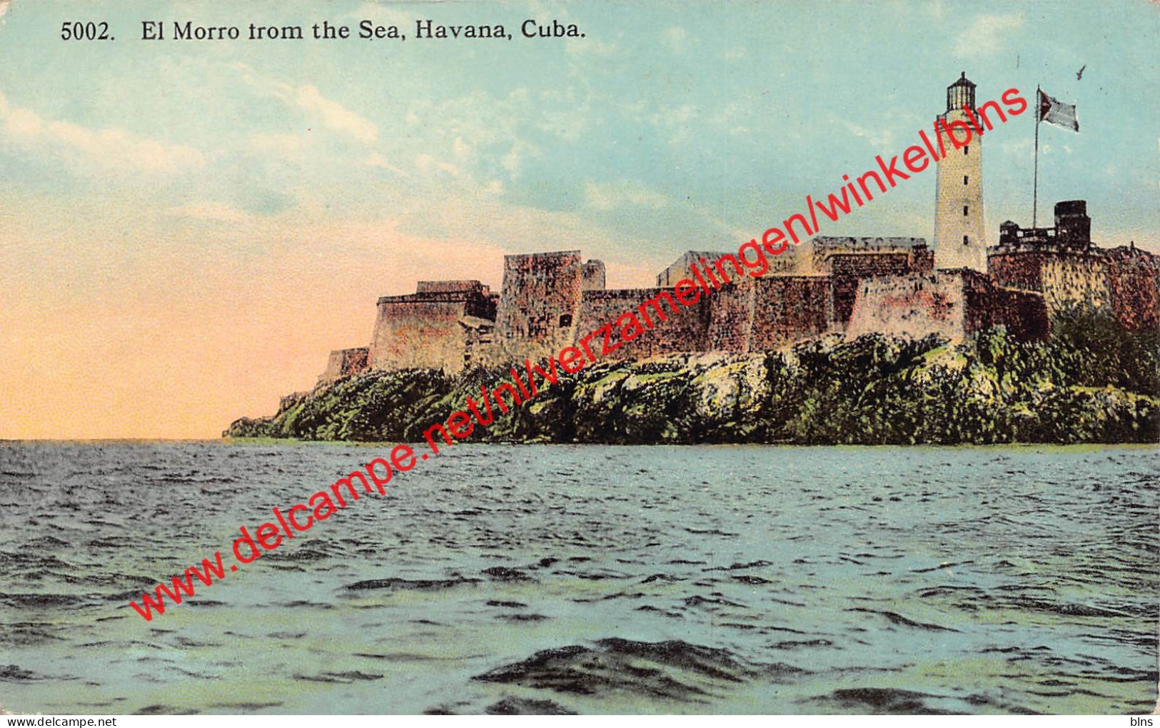 El Morro From The Sea - Havana Cuba - Cuba