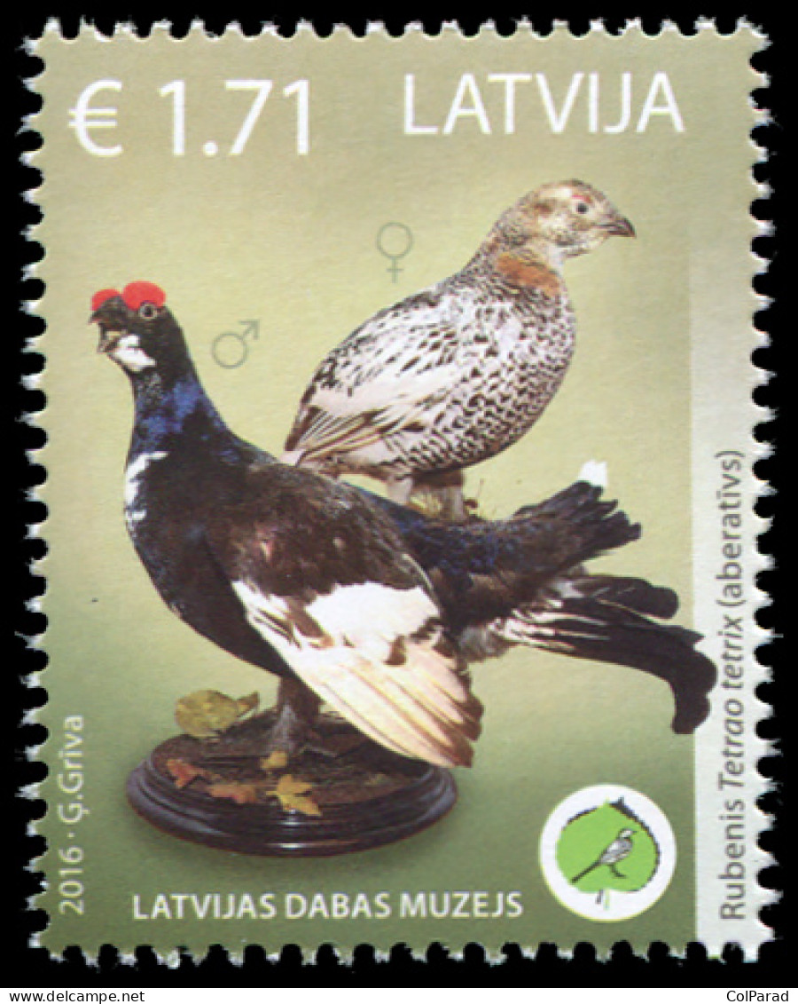 LATVIA - 2016 - STAMP MNH ** - Aberrant Birds - Letonia