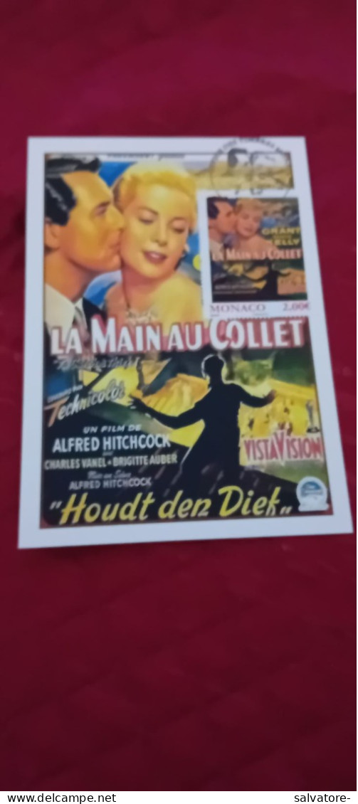 CARTOLINA- LA MAIN AU COLLET 2015 - Publicité Cinématographique