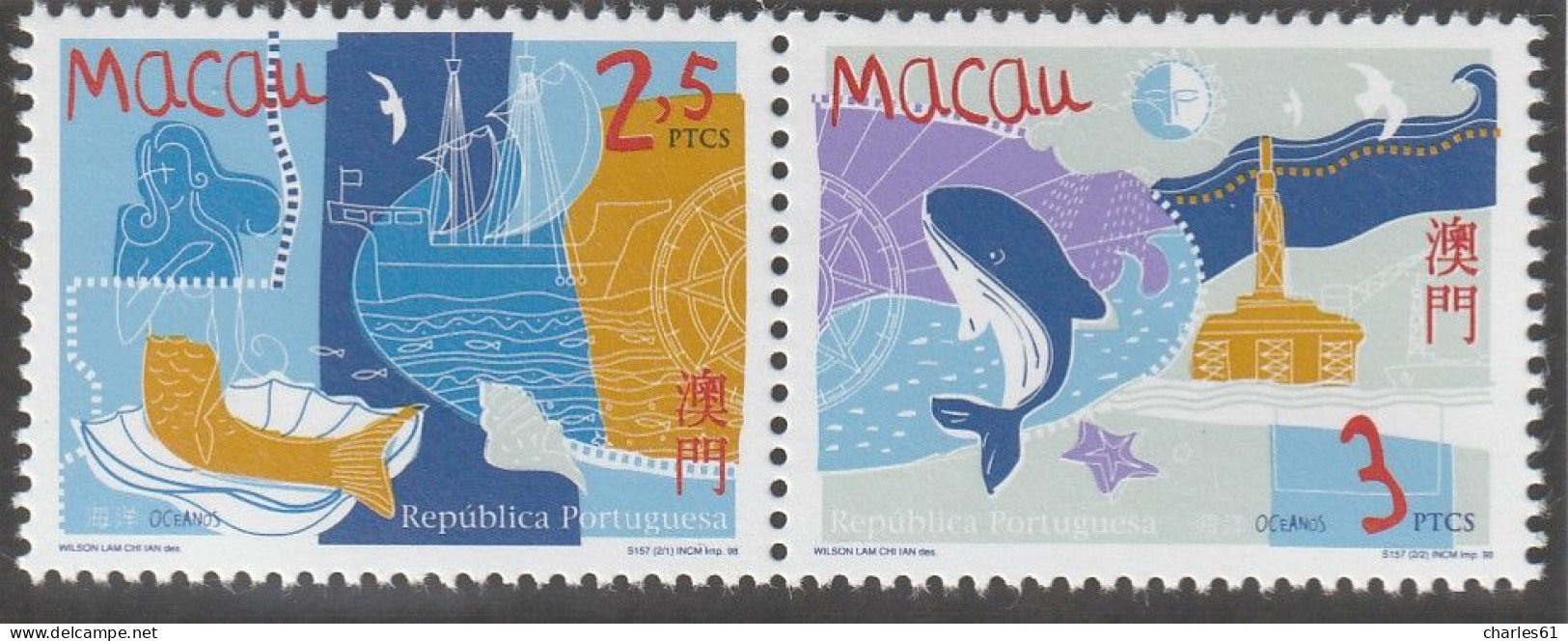 MACAO - N°903/4 ** (1998) - Unused Stamps